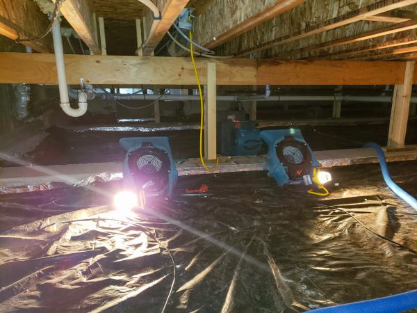 Crawlspace Water Removal in Richmond
